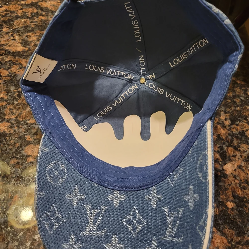 Louis Vuitton Denim Blue Monogram Hat - Picture 6 of 10